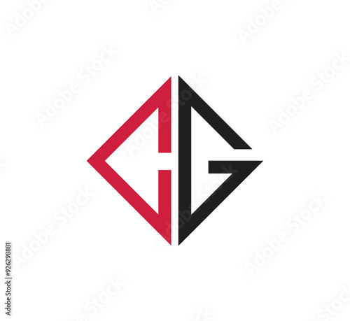 CG letter logo vector design for business Free Download CG letter logo vector design for business - GFXLoad