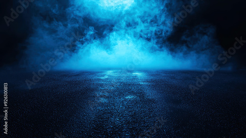 Wallpaper Mural A blue sky with smoke in the background Torontodigital.ca