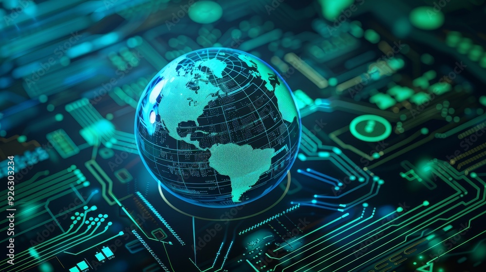 Protecting your data from climate threats in the digital age climate change top view Highlighting environmental cybersecurity futuristic tone Monochromatic Color Scheme Protecting your data from climate threats in the digital age climate change top view Highlighting environmental cybersecurity futuristic tone Monochromatic Color Scheme