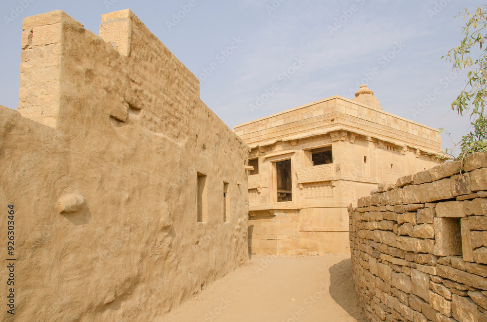 Kuldhara, Whispers of History, abandoned ruins, acquired reputation as a haunted site, Jaisalmer, Rajasthan, India, Asia. Kuldhara, Whispers of History, abandoned ruins, acquired reputation as a haunted site, Jaisalmer, Rajasthan, India, Asia.