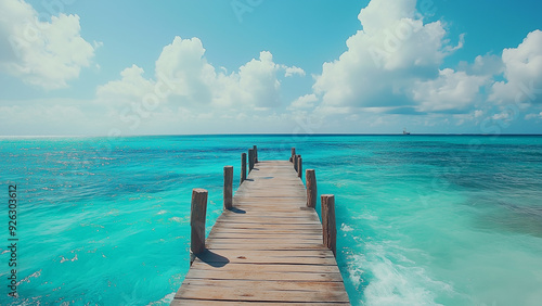 Fantasy Pier in Turquoise Waters