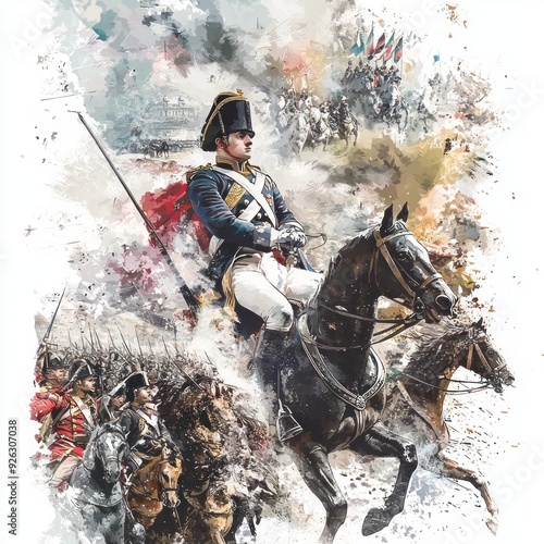 Napoleon's Military Genius: A Fine Art Illustration