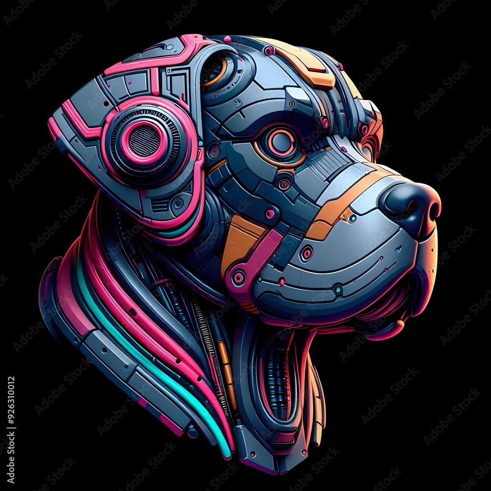 futuristic dog futuristic dog