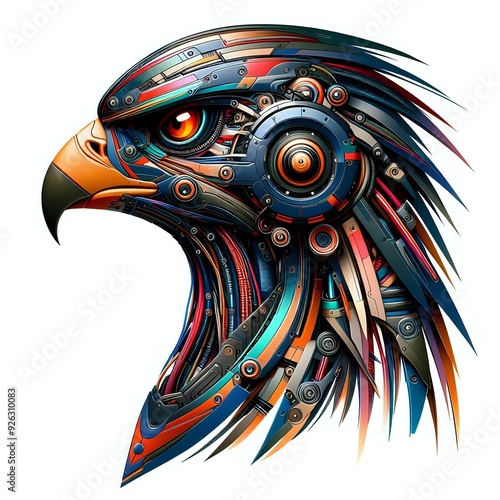 futuristic eagle photo