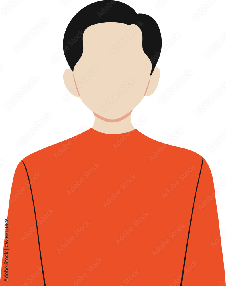 Handdrawn Male Avatar Illustration Handdrawn Male Avatar Illustration