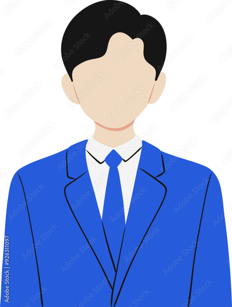 Handdrawn Male Avatar Illustration Handdrawn Male Avatar Illustration
