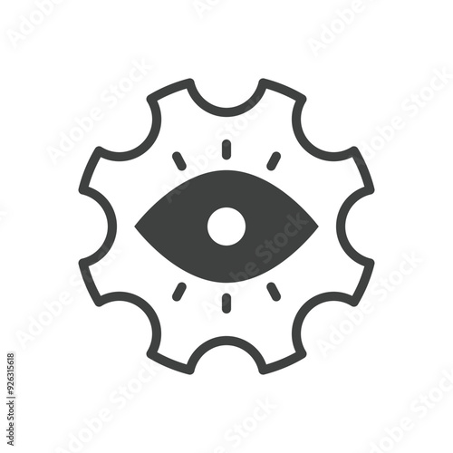 Monitor Execution vector icon