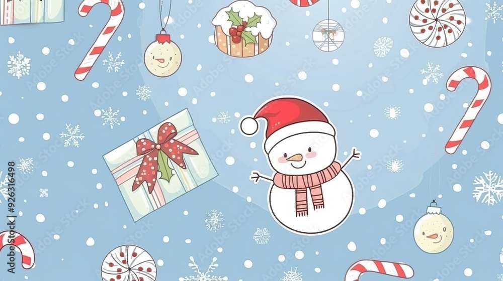 Cute_cartoon_christmas_background Cute_cartoon_christmas_background