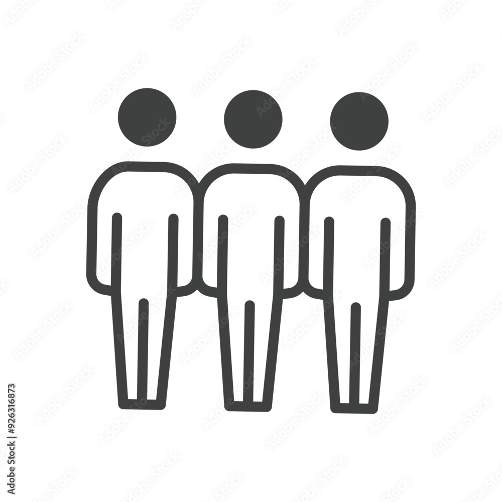 Team Building vector icon Team Building vector icon