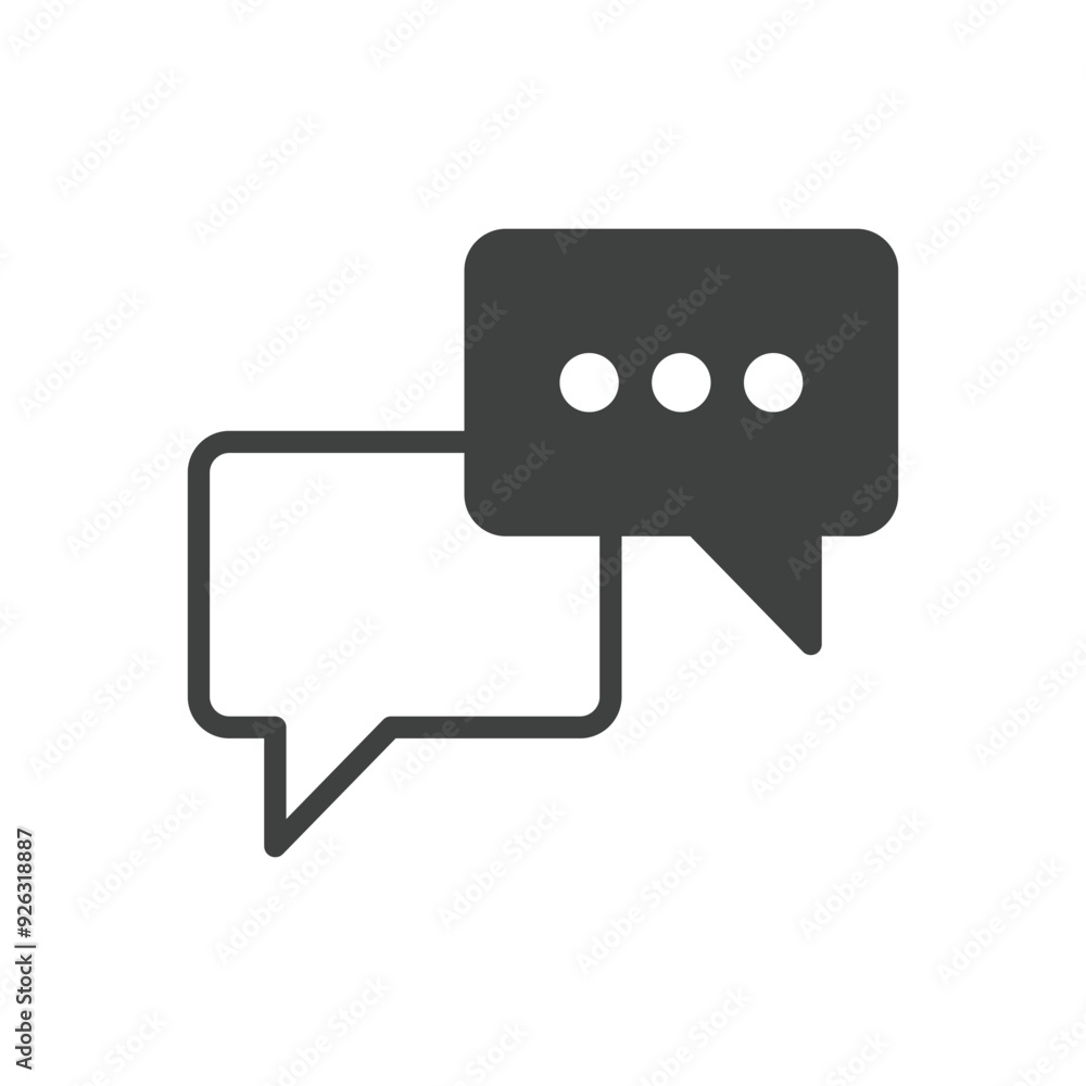 Comunication vector icon Comunication vector icon