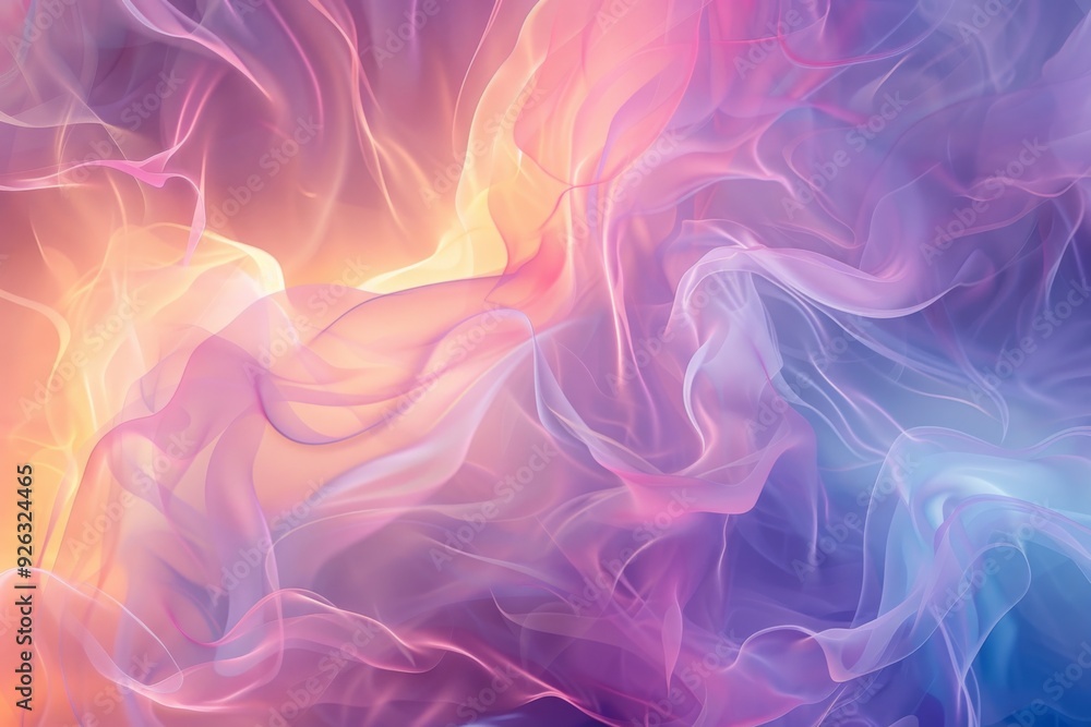 Fototapeta premium Abstract Swirling Colors