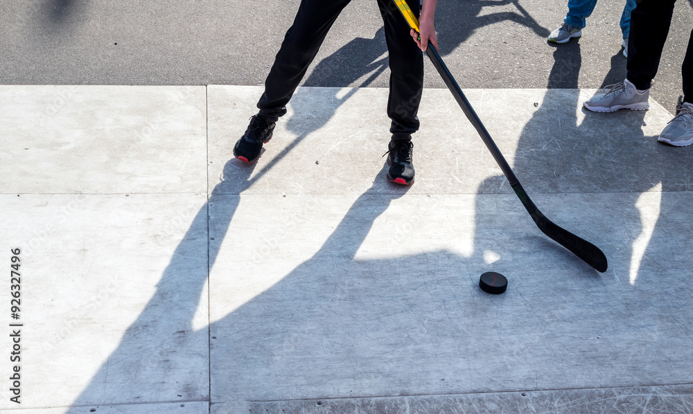 Obraz premium hockey