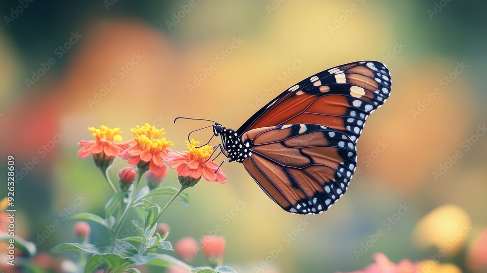 A butterfly named Danaus chrysippus is commonly seen on flowers. It's often called the plain tiger, African queen, or African monarch. --ar 16:9 --v 6.1 Job ID: a9ef17ef-6ea9-4aa8-9829-5a759a5abe11 A butterfly named Danaus chrysippus is commonly seen on flowers. It's often called the plain tiger, African queen, or African monarch. --ar 16:9 --v 6.1 Job ID: a9ef17ef-6ea9-4aa8-9829-5a759a5abe11