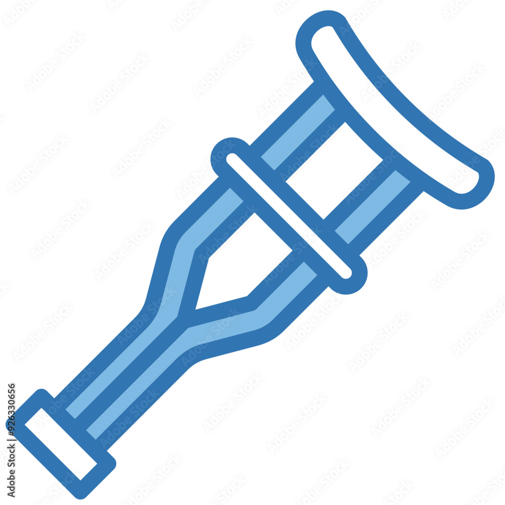 Crutches Icon Crutches Icon