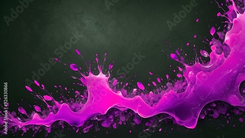 3D Relief Design Vorlage Hintergrund Grafik Präsentation Webseite Flyer Textur Struktur - Magenta 