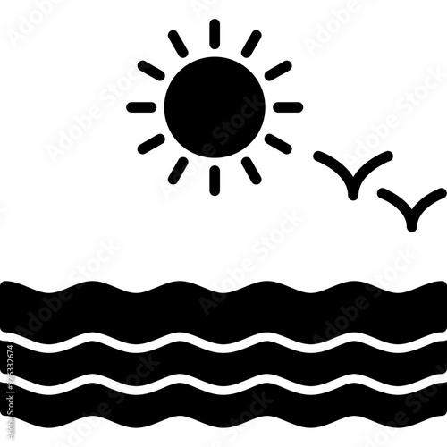 Sea Water Icon