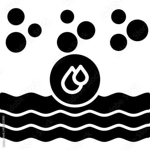 Sea Water Icon