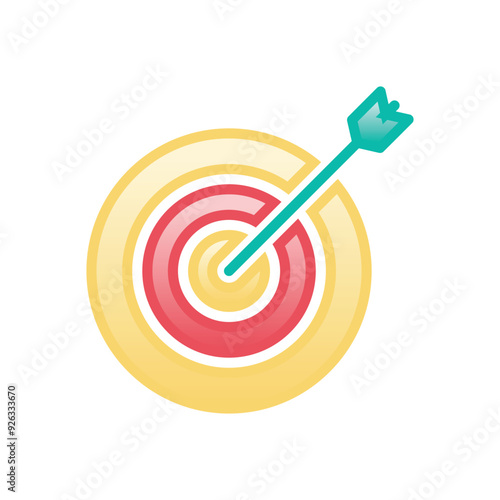 Goal vector icon