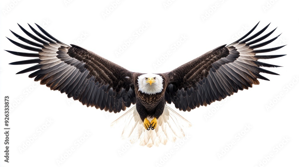 Obraz premium American Bald Eagle in Flight