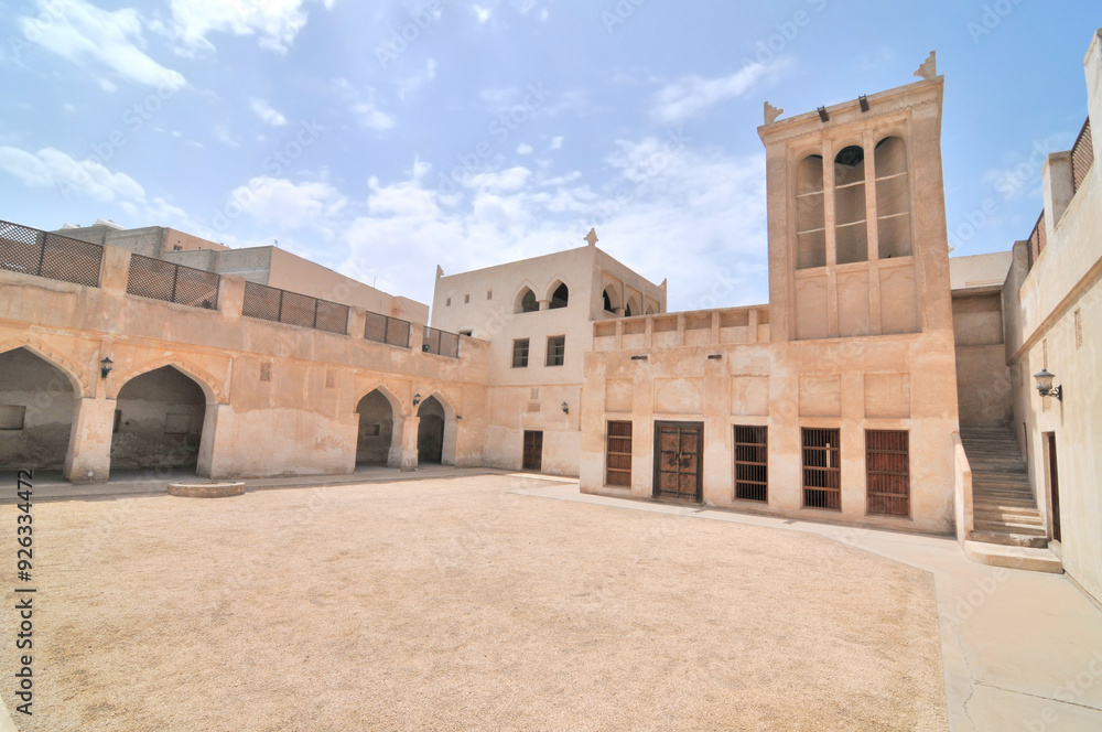 Fototapeta premium Bahrajn Szejk Isa bin House residence in Muharraq, Bahrain