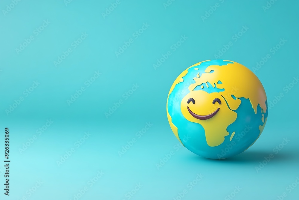 World smile day illustration. World smile day illustration.