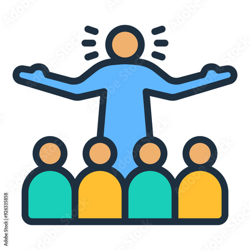 Public Speaking Icon