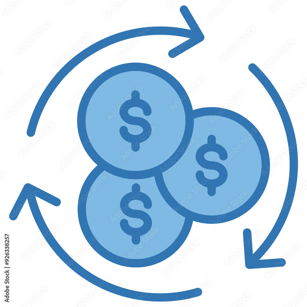 Return On Investment Icon Return On Investment Icon