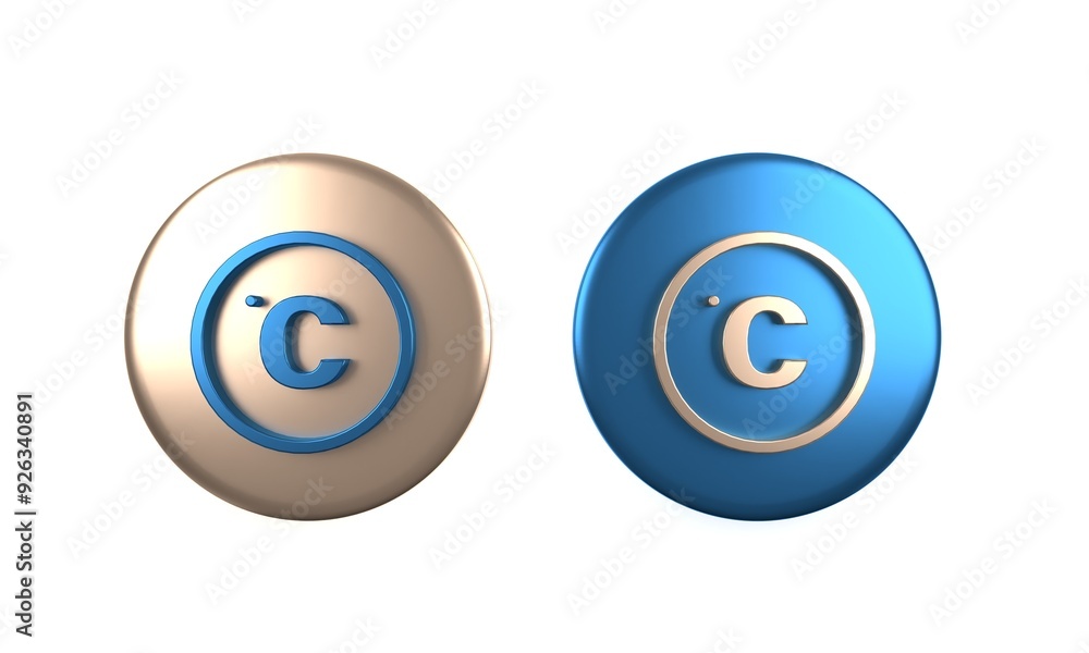 Colorful Celsius icon isolated on white background. Circle button. 3D render illustration Colorful Celsius icon isolated on white background. Circle button. 3D render illustration