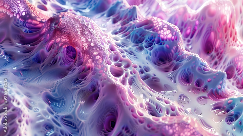 Intricate Abstract Composition with Organic Patterns Intricate Abstract Composition with Organic Patterns