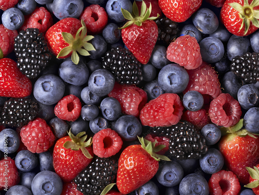 Obraz premium Berry Texture