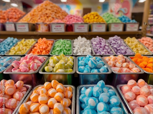 A Colorful Display of Candy