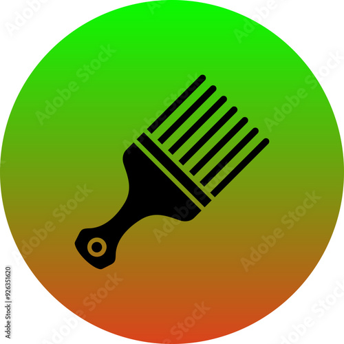 Afro comb Icon