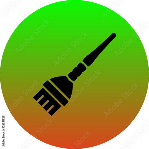 Hair dye brush Icon