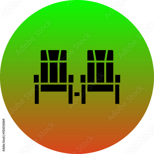 Cinema seats Icon