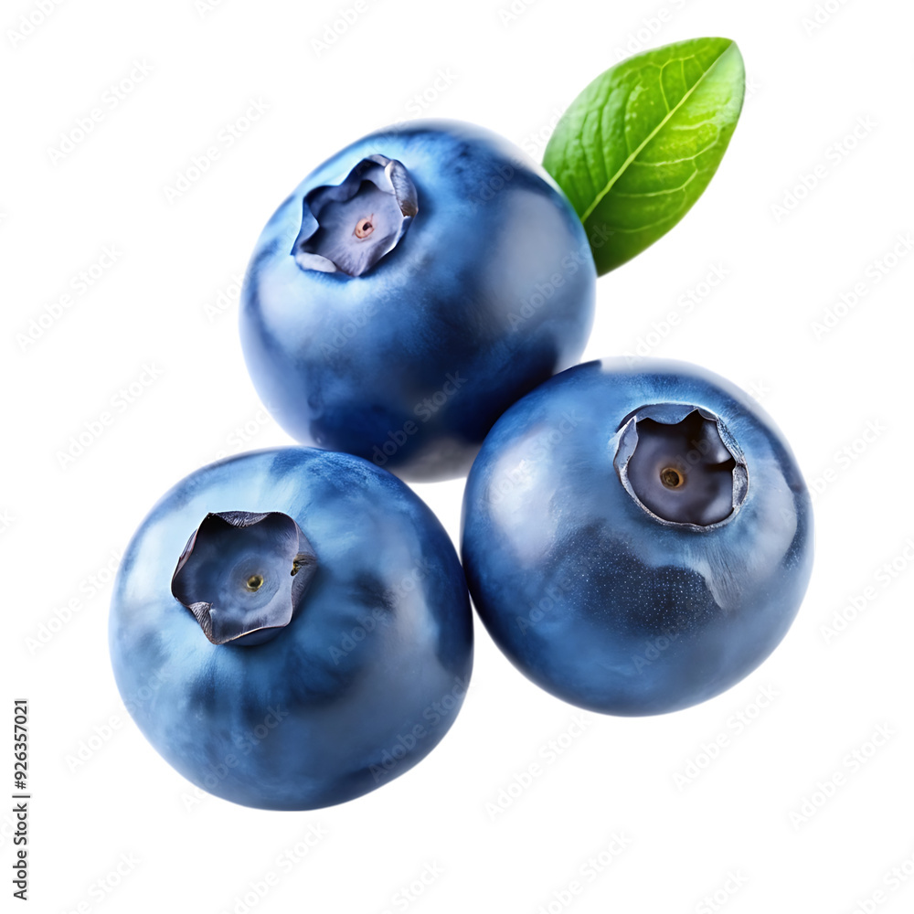 blueberries on a white background blueberries on a white background