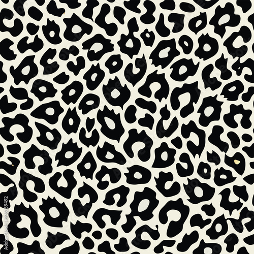 vector leopard animal skin pattern