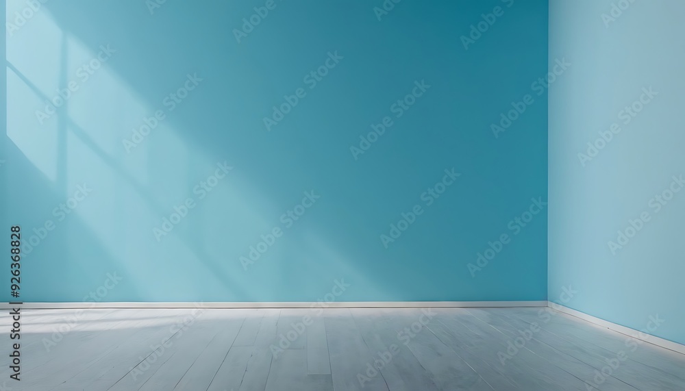 Background for product presentation.Empty floor and wall background illuminated by sunlight and plant shadows.3d illustration.11 Background for product presentation.Empty floor and wall background illuminated by sunlight and plant shadows.3d illustration.11