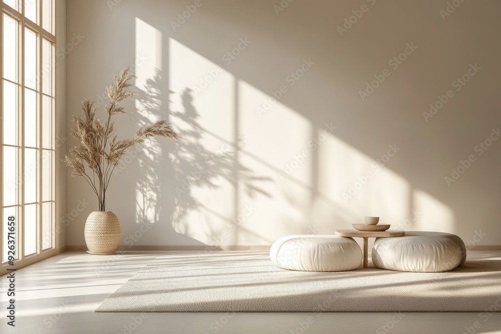 Minimalist Zen-Inspired Room with Natural Light
Minimalist Zen-Inspired Room with Natural Light