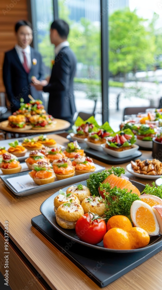 Corporate Catering Buffet with Delicious Food Corporate Catering Buffet with Delicious Food