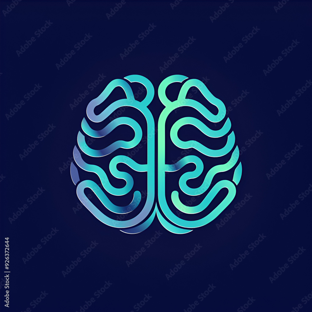 Brain tech logo design. smart brain logo design Brain tech logo design. smart brain logo design