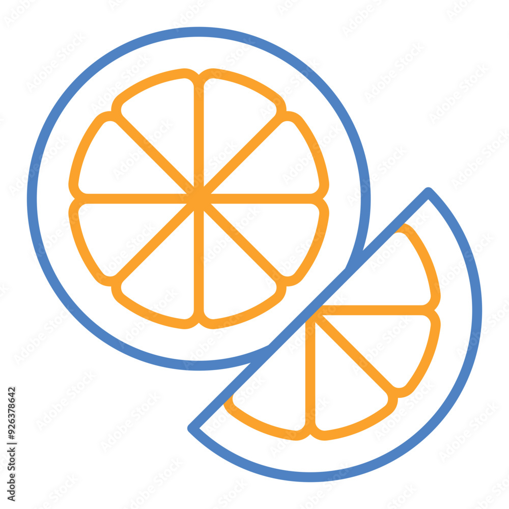 Orange slices Icon Orange slices Icon