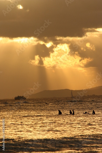 Tramonto alle Hawai'i