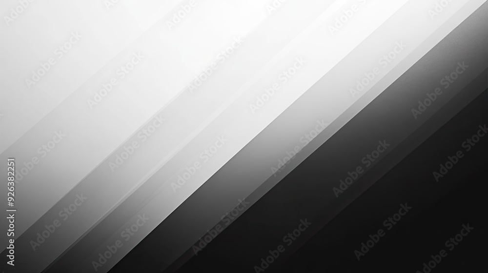 Monochrome gradient background transitioning from black to white Monochrome gradient background transitioning from black to white