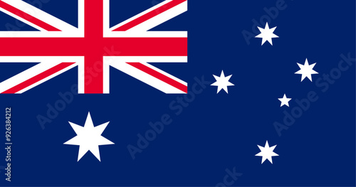 Wallpaper Mural Australia Flag Illustration Torontodigital.ca