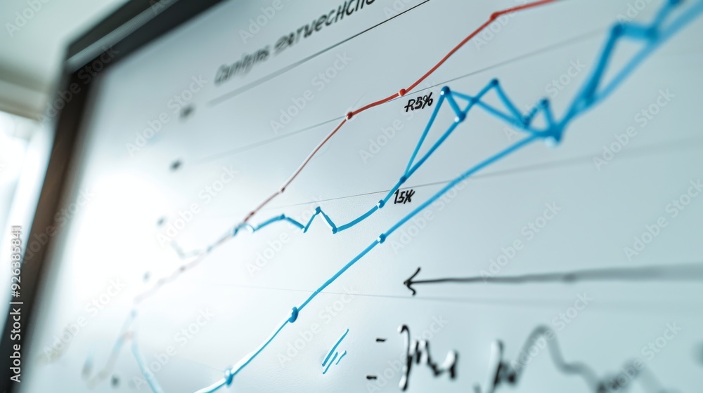 Business plan presentation with graphs and charts. Business plan presentation with graphs and charts.