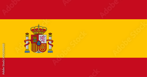 Spain Flag Illustration