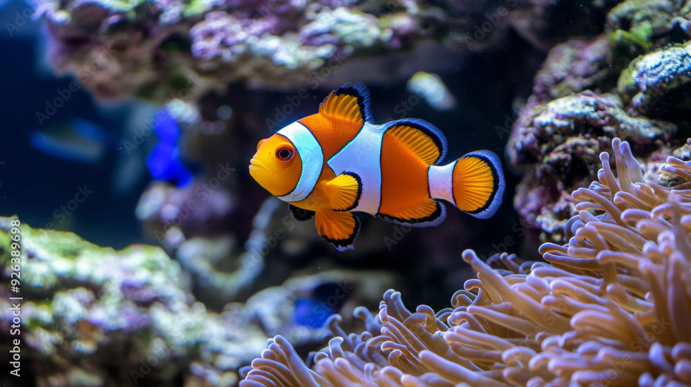 Clownfish are relatively easy to care for, and they make a beautiful addition to any marine aquarium. --ar 16:9 --v 6.1 Job ID: 2c3a3fbd-2a36-4501-be63-f9f4e1e1ece3 Clownfish are relatively easy to care for, and they make a beautiful addition to any marine aquarium. --ar 16:9 --v 6.1 Job ID: 2c3a3fbd-2a36-4501-be63-f9f4e1e1ece3