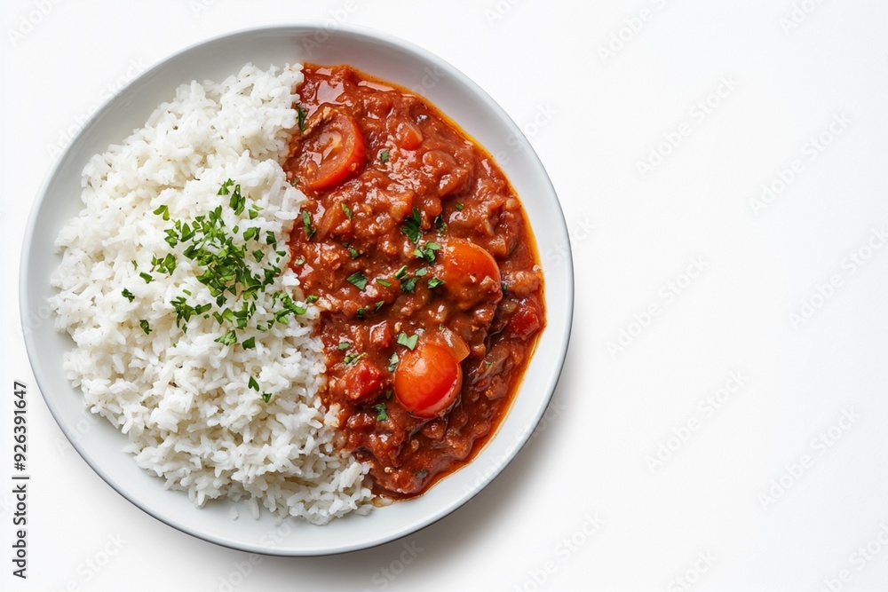 Rice with Savory Tomato Sauce