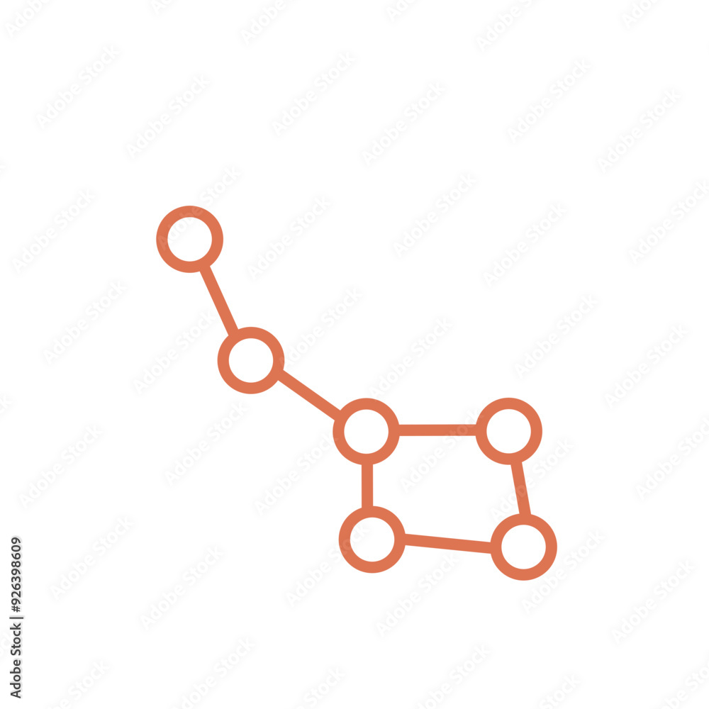 Space and planets line icon Space and planets line icon