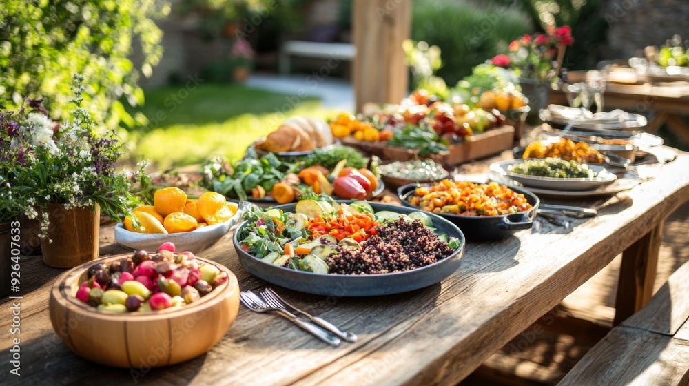 a delicious and colorful vegetarian a delicious and colorful vegetarian
